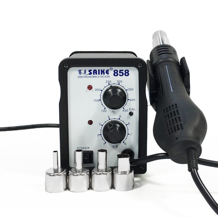 賽克SAIKE 858 風(fēng)機(jī)型 熱風(fēng)拆焊臺(tái) 穩(wěn)定款